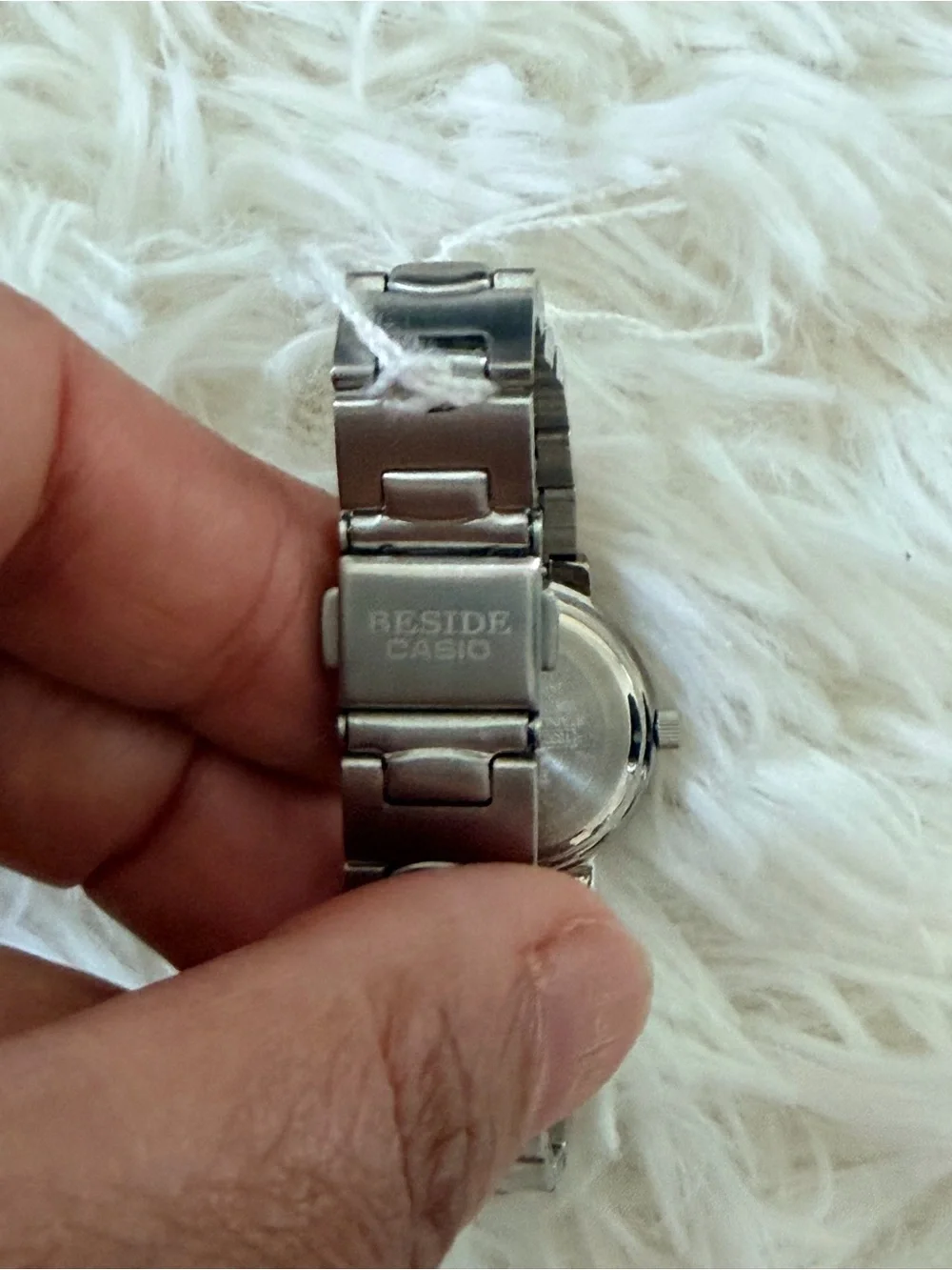 Casio sleek stainless